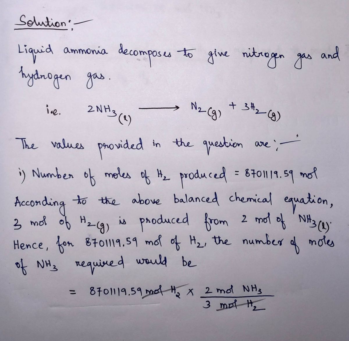 Chemistry homework question answer, step 1, image 1